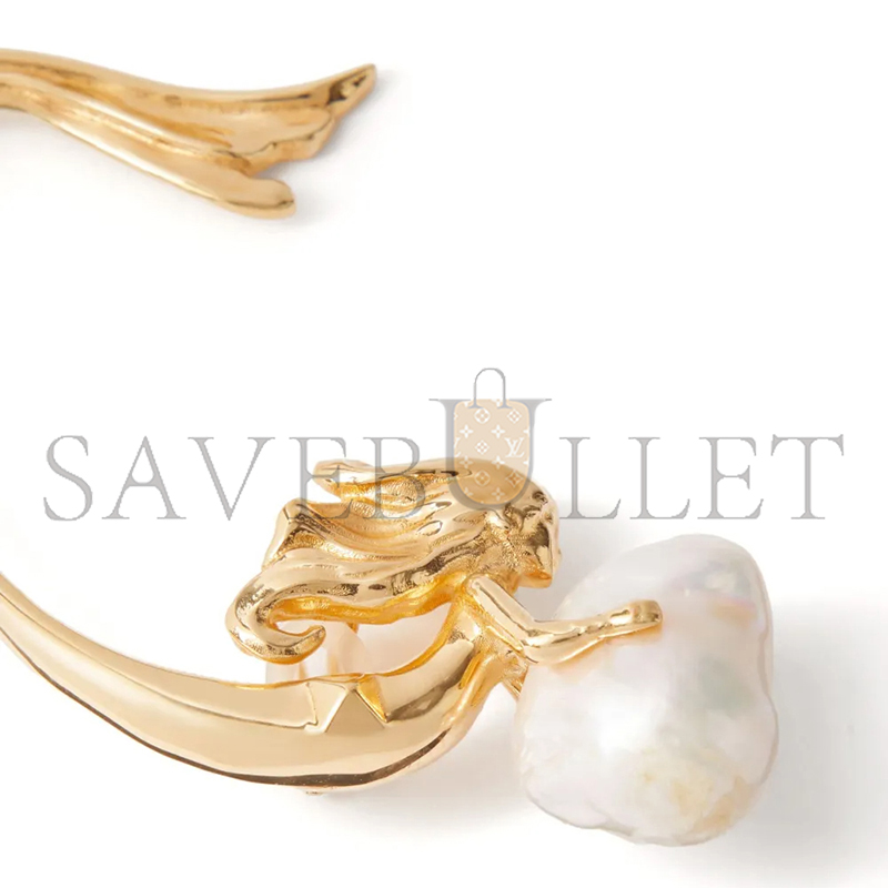 Va1e*ntin0 GARAVANI MERMAID CLIP-ON EARRING WJ0V98UXM0O3